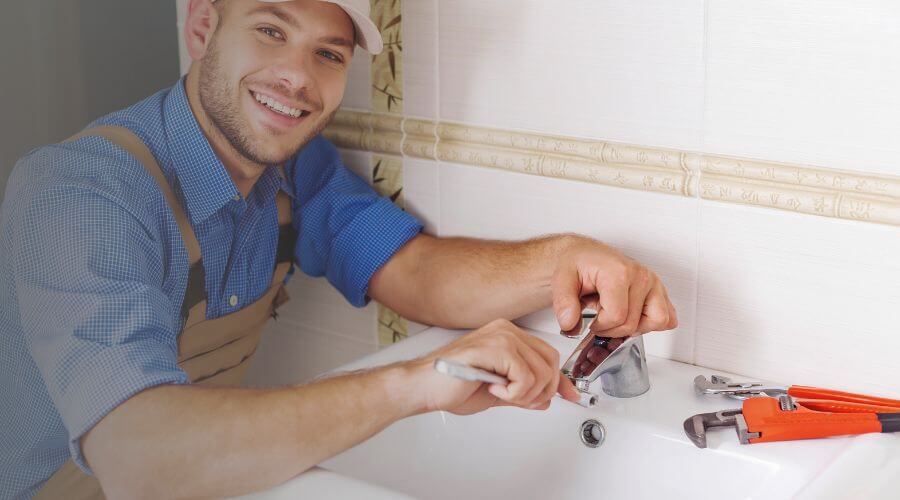 Professional sink repair in Herron, MI